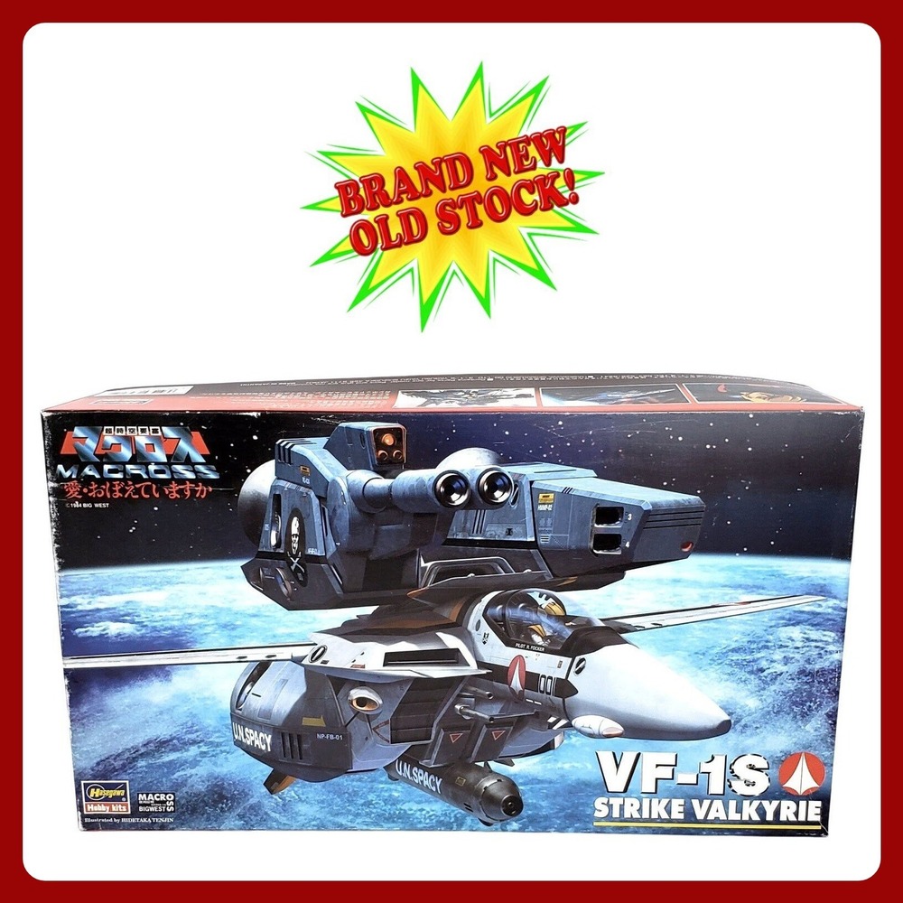 Hasegawa Macross VF-1S Strike Valkyrie Model‎ Kit 1:72 65705 NIB
